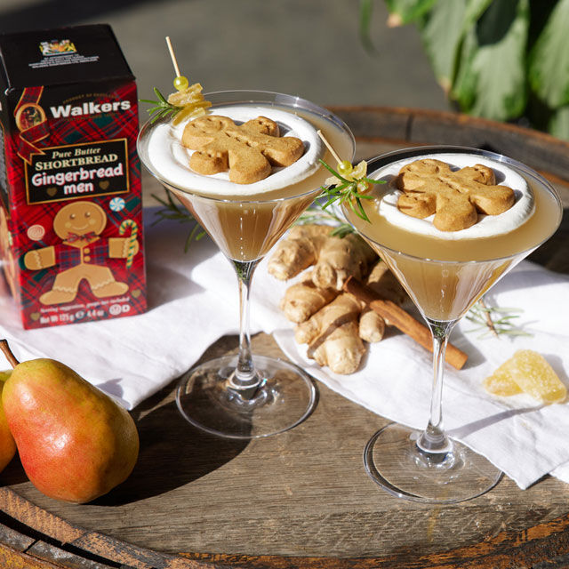 Pear Ginger Cocktails In A Jar - DIY Cocktail Kit