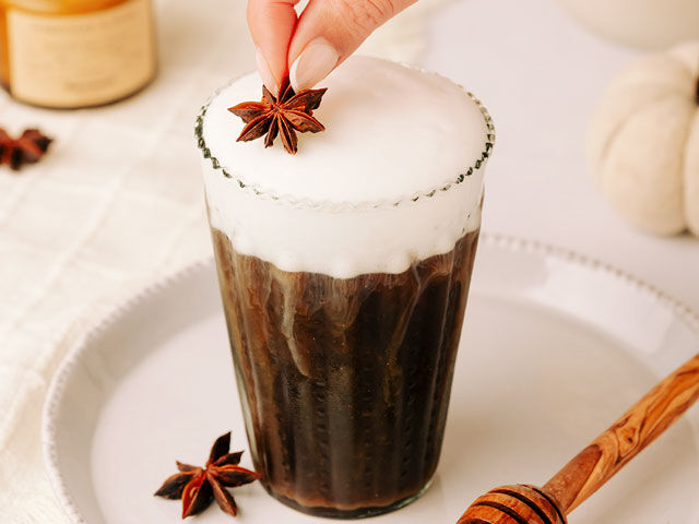 Pumpkin Spice Iced Coffee - The Fig Jar