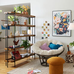 Plush Papasan Chair Nook-Living-Shop By Room-Inspiration