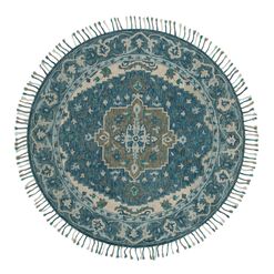 Heirloom Blue Traditional Style Area Rug