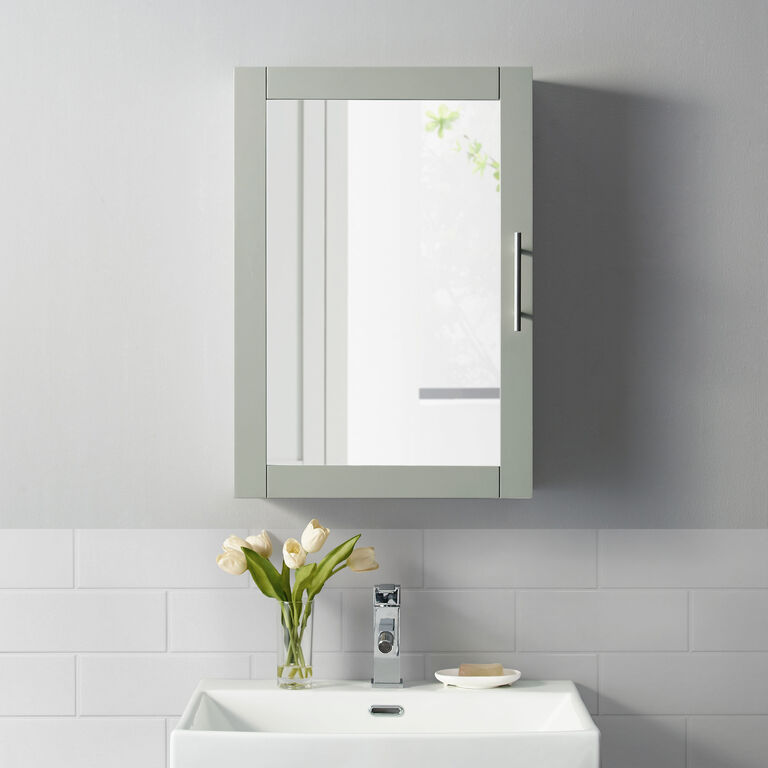 Windport Mirrored Bathroom Vanity Wall Cabinet image number 3