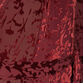 Wine Red Velvet Burnout Robe image number 1