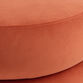 Farrow Round Velvet Tiered Upholstered Storage Ottoman image number 2