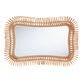 Coiled Rattan Wall Mirror image number 2
