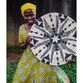 All Across Africa Black and Natural Woven Disc Wall Decor image number 4