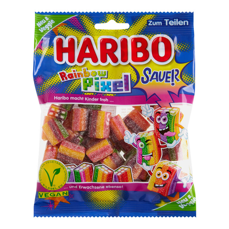 Rainbow Pik bâtonnets Haribo sac 1 kilo, bonbon rainbow pik 1 Kg