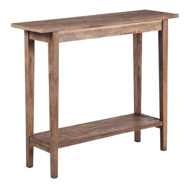 Odell Reclaimed Pine Farmhouse Console Table - World Market