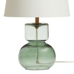 Arne Gold and Glass Table Lamp by World Market