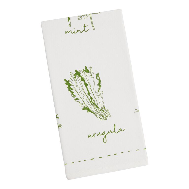 Now Designs Set of 3 Flowers of The Month Floursack Towels