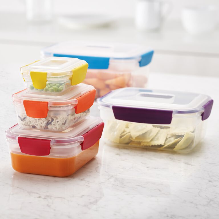 Nesting Containers With Lids
