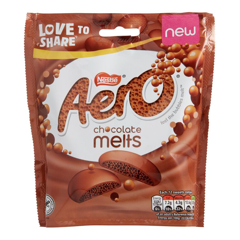 Nestle Aero Golden Honeycomb Milk Chocolate Bar Set of 2 - World Market