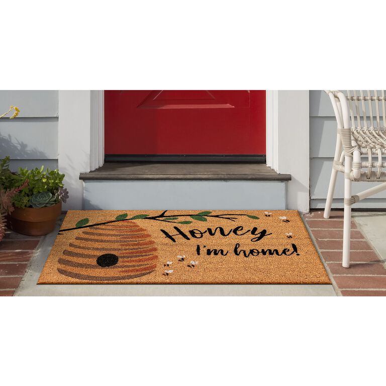 Large Doormat, Boho Doormat, Modern Doormat, Extra Large Welcome