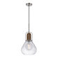 Marcel Wood And Blown Glass Pendant Lamp image number 2