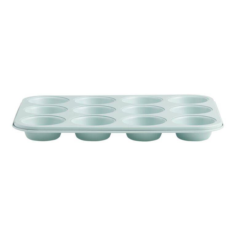 Set Of 2 Large Muffin Pan 6 Molds Silicone Muffin Pan Non-stick