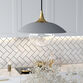 Glass and Metal Dome Alice Pendant Lamp image number 1
