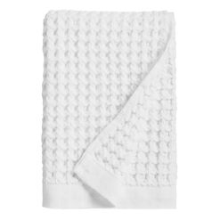 Ashlen Terracotta And White Stripe Terry Hand Towel