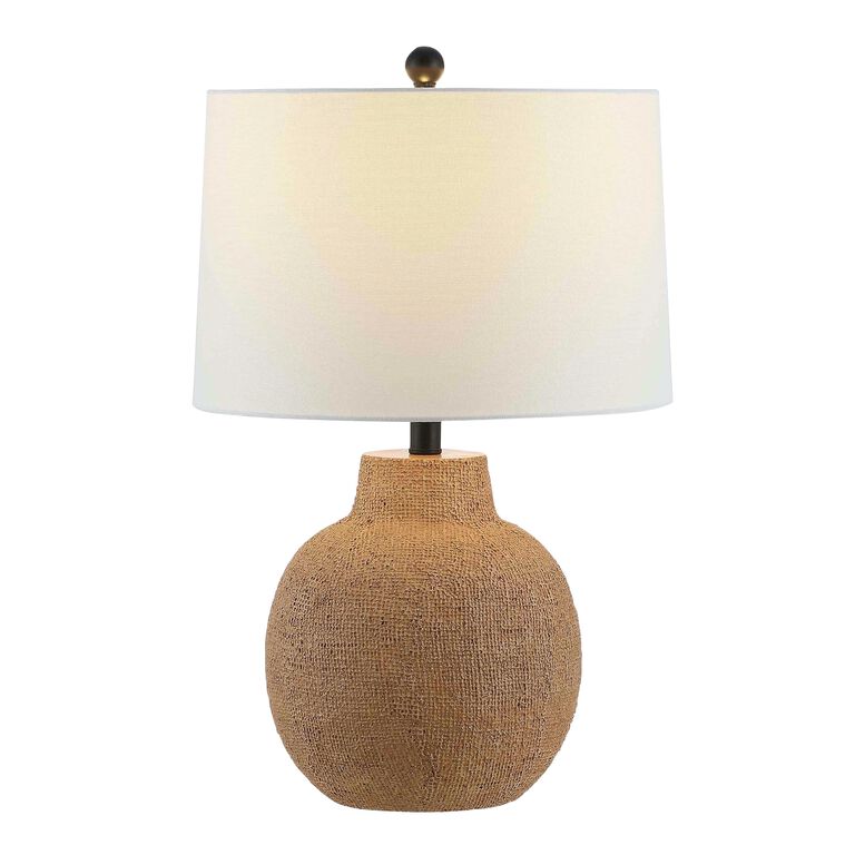 Acer Brown Textured Table Lamp image number 3