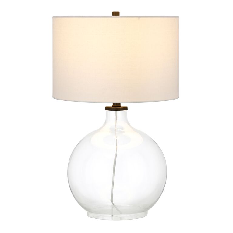 Beatrice Round Glass Table Lamp image number 2