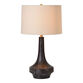 Trust Faux Wood Funnel Table Lamp image number 2