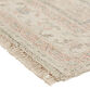 Charlotte Peach and Taupe Viscose and Wool Area Rug image number 3