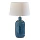 Maisie Turquoise Diamond Ceramic Table Lamps Set Of 2 image number 0