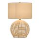 Marta Natural Open Weave Rattan Table Lamp image number 0
