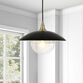 Glass and Metal Dome Alice Pendant Lamp image number 1