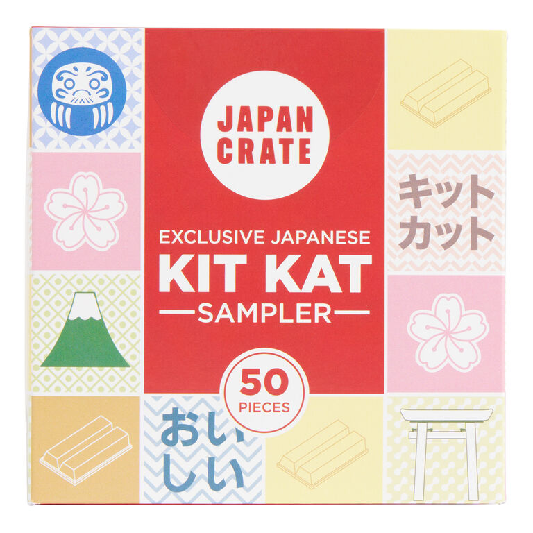 40 Japanese Snacks and Sweets Box 30 Japanese Candy and 10 Japanese KitKat  assortment