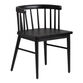 Maddsen Wood Curved Farmhouse Dining Chair Set of 2 image number 0