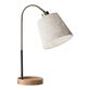 Granada Wood And Metal Task Lamp With USB Port image number 0