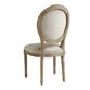 Paige Round Back Upholstered Dining Chair Set of 2 image number 4