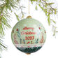Li Bien Folkloric Santa 2023 Glass Ball Ornament image number 1