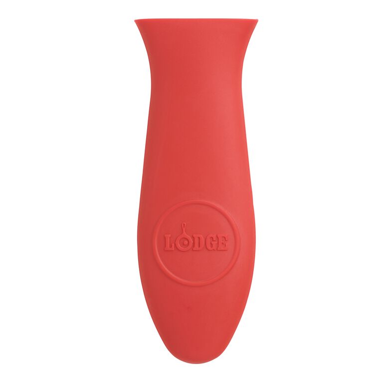 Lodge Cast Iron Red Silicone Hot Handle Holder for Skillets
