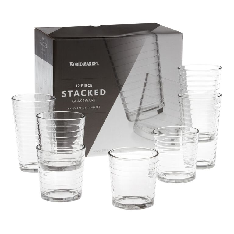 Rolling Base Whisky Glasses 2 Pack by World Market