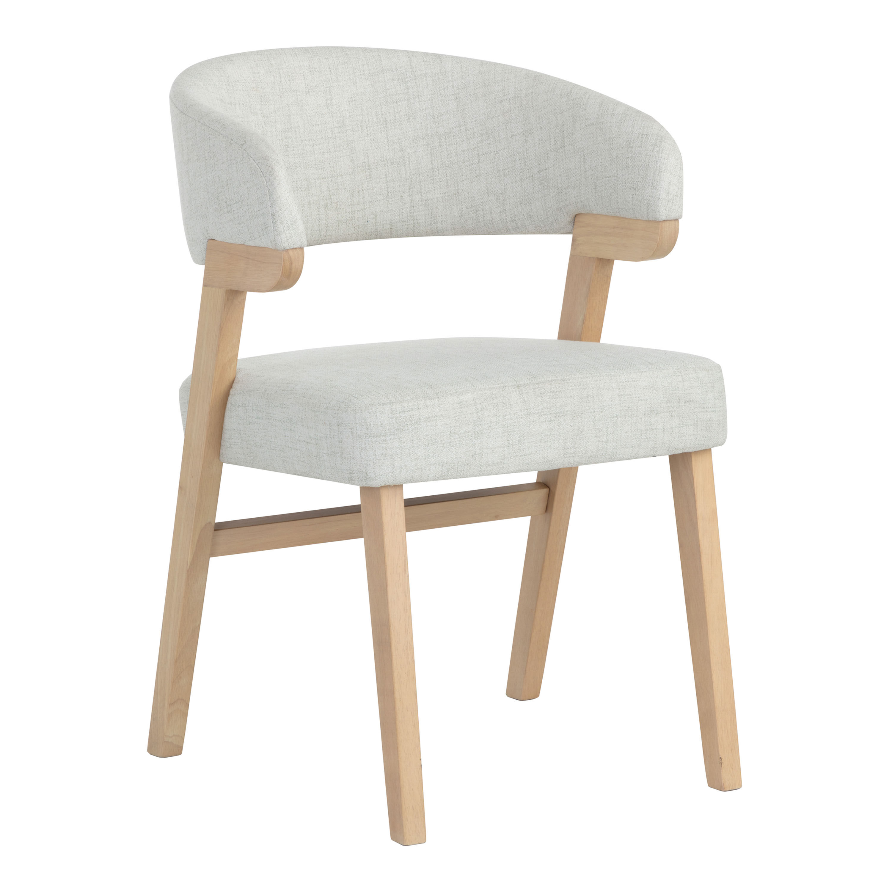 Brie solid wood upholstered deals dining chair