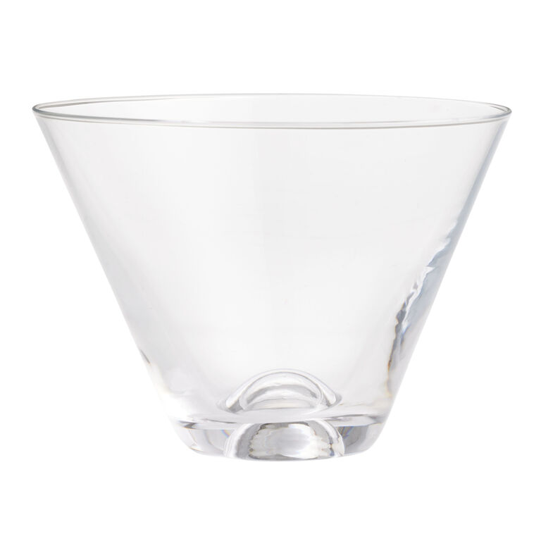 8oz Stemless Martini Glasses - Set of 25 – Factory21 Store