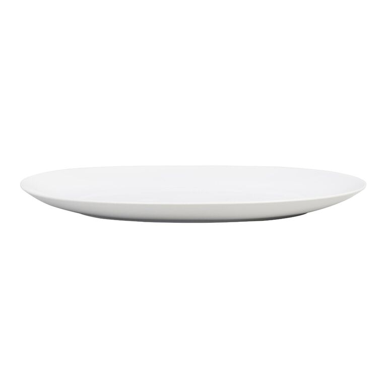 DOWAN Large Serving Platters - 14 Inches White Oval Plates Porcelain  Platters Oven Safe Serving Dishes for Meat, Appetizers, Dessert, Fish,  Party, Set of 2, White : : Home