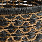 Jared Black and Natural Rope Diamond Weave Basket image number 1