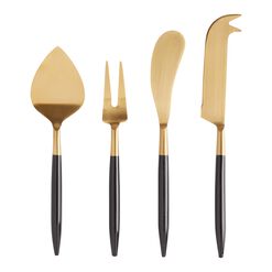 Olive Wood Charcuterie and Cheese Serving Utensils 5 Pack by World Market
