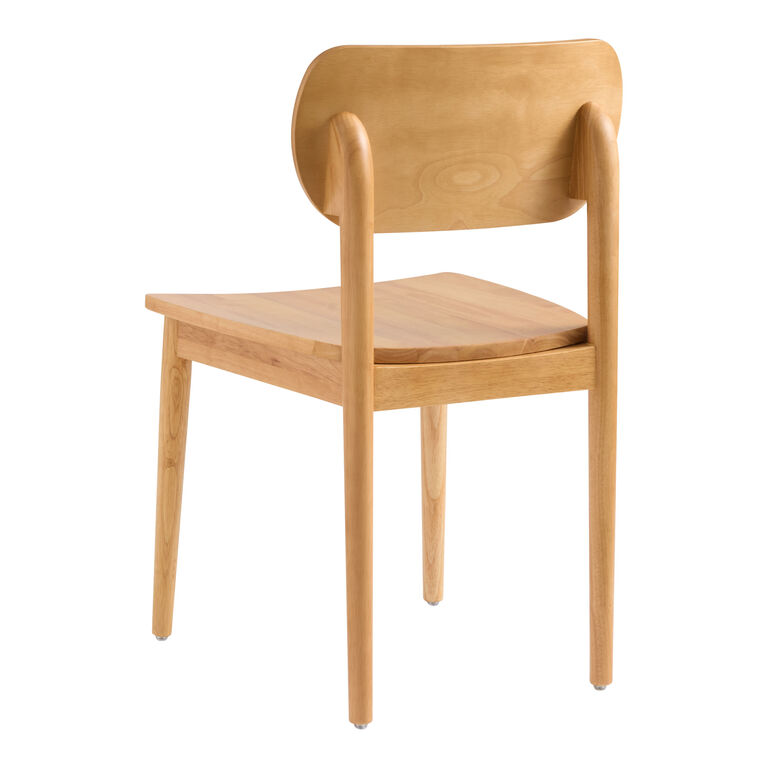Wrenley Wood Split Back Scandi Dining Chair Set of 2 image number 4