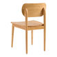 Wrenley Wood Split Back Scandi Dining Chair Set of 2 image number 3