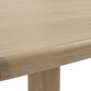 Marin Rounded Wood Pillar Leg Dining Table image number 4