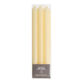 Traditional Unscented Taper Candles 6 Pack image number 0