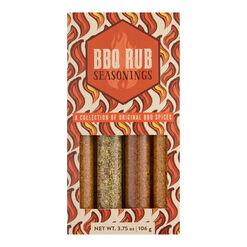 BBQ Rub Seasonings Gift Set 4 Pack