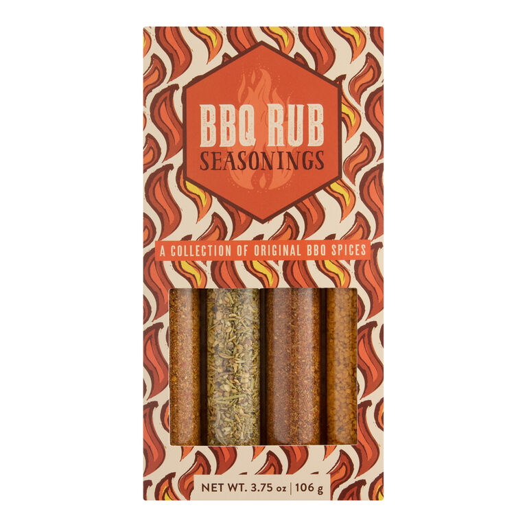 BBQ Rub Seasonings Gift Set 4 Pack image number 1