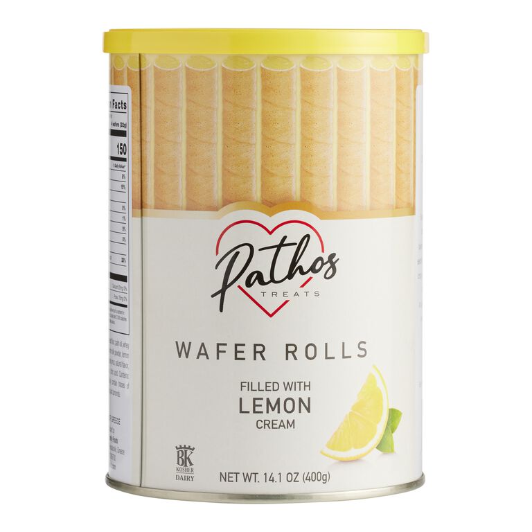 Pathos Lemon Cream Wafer Rolls image number 1