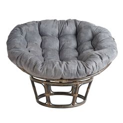 Elora Ivory Double Papasan Chair Cushion by World Market