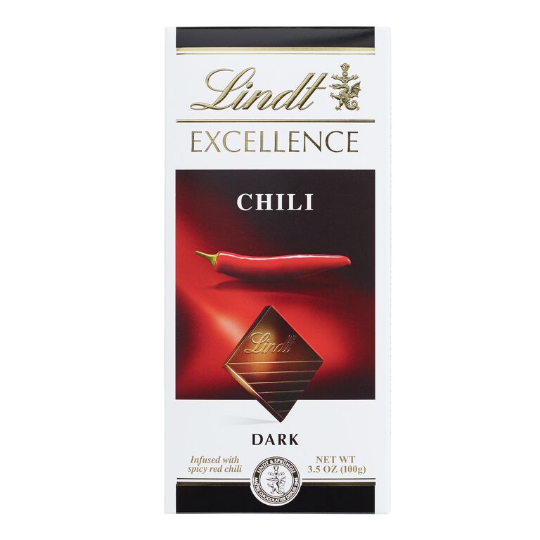 Lindt Excellence Chili Dark Chocolate Bar image number 1