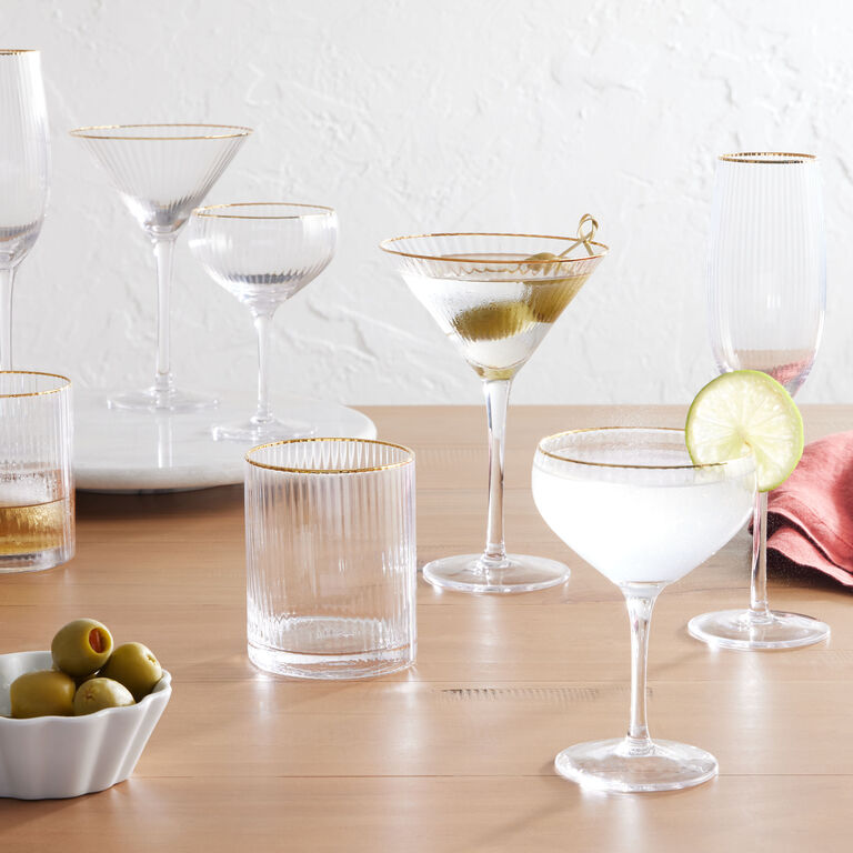 Ribbed Glasses And Coloured Wine Glasses: 11 Of The Best For Your Drinks  Cupboard