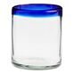 Rocco Blue Handcrafted Double Old Fashioned Glass image number 0